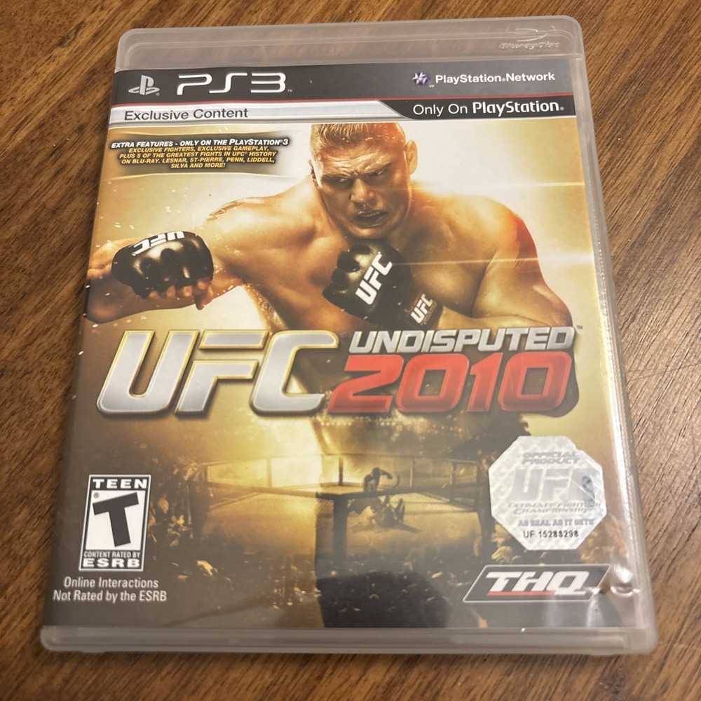 UFC Undisputed 2010 PS3 CiB With Manual  (Sony PlayStation 3, 2010)  video game.